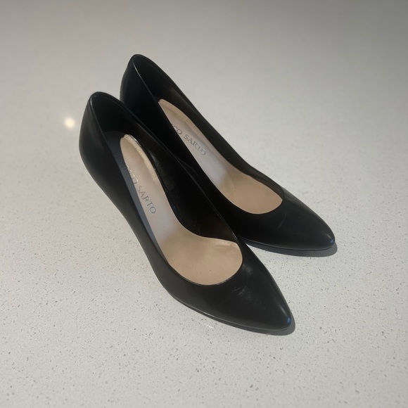 Franco Sarto classic black pumps size 8 1/2 - Picture 11 of 14